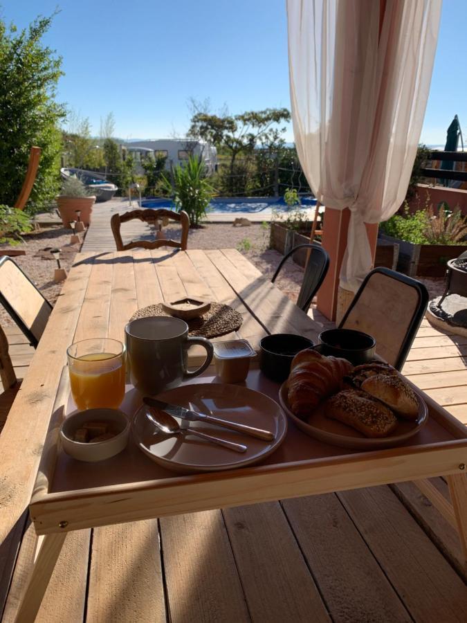 Chambre D'Hotes Mazet Les Abadies Bed and Breakfast Saint-Felix-de-Lodez Esterno foto