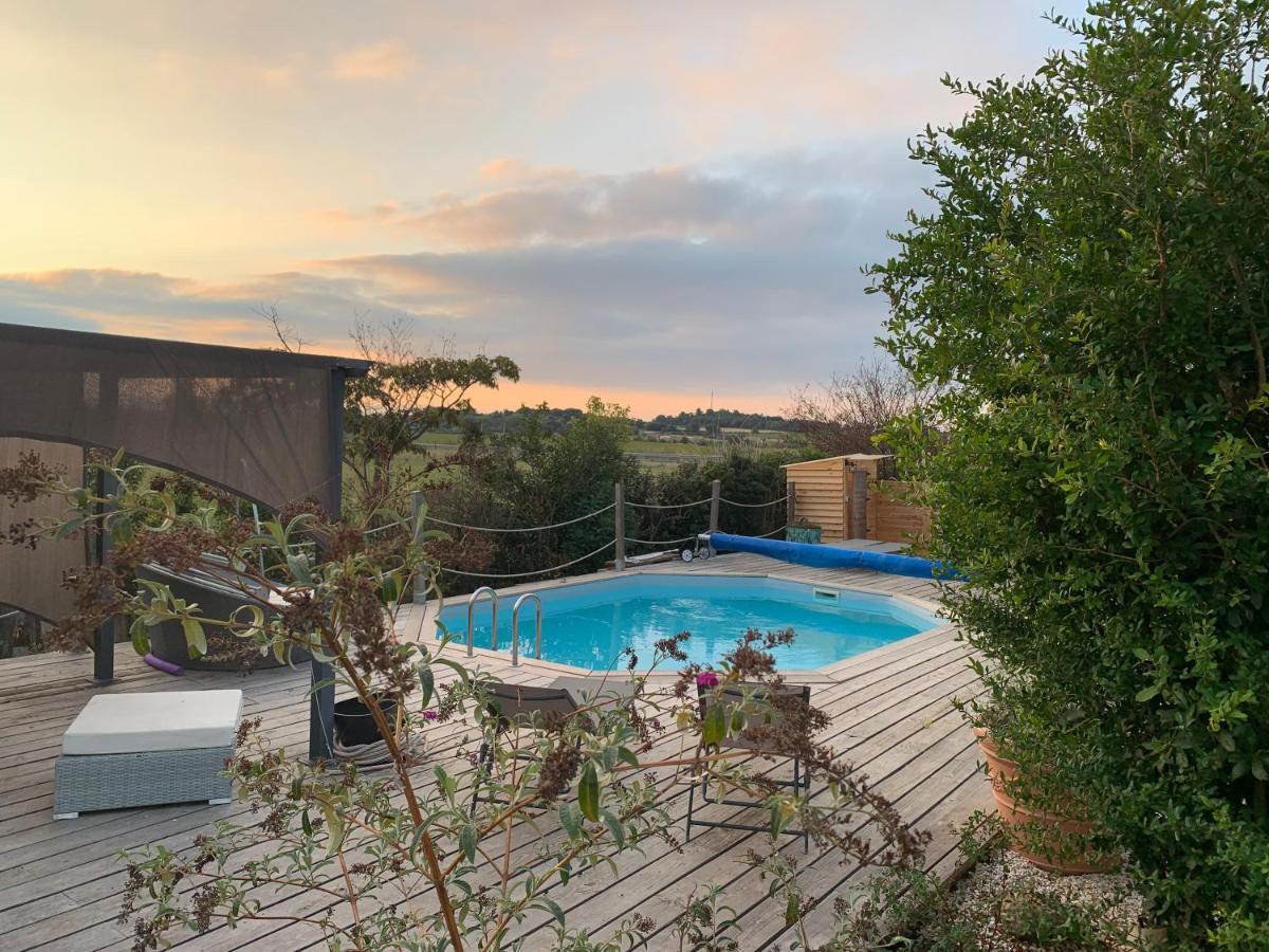 Chambre D'Hotes Mazet Les Abadies Bed and Breakfast Saint-Felix-de-Lodez Esterno foto